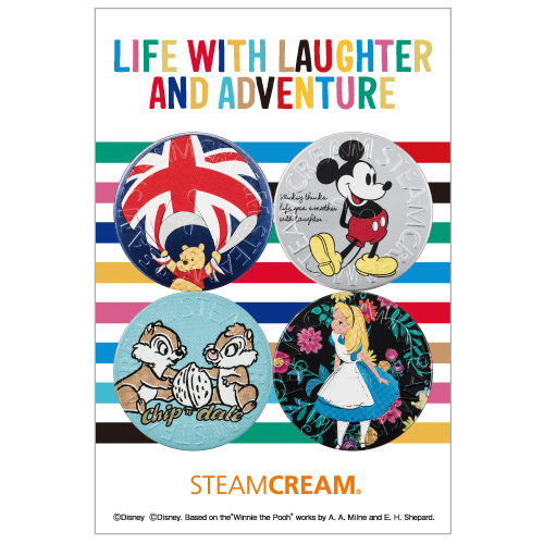 STEAMCREAM X 迪士尼 日本蒸氣乳霜 維尼米奇限定款愛麗絲