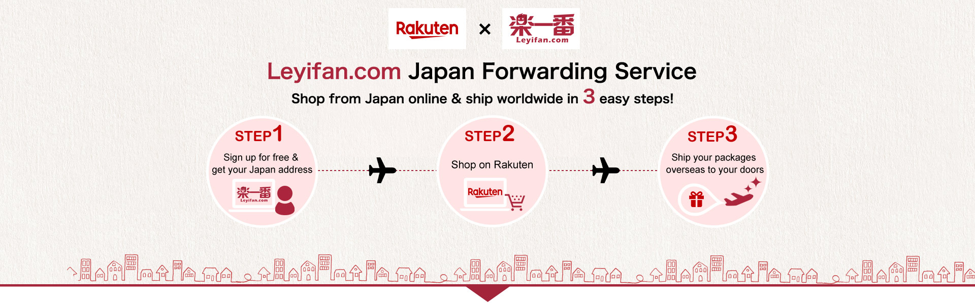 Eyifan Japan Forwarding Service X Rakuten