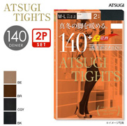 厚木ATSUGI 140D保暖連身褲襪2件裝