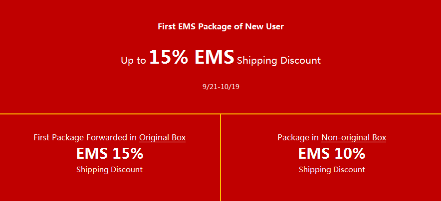 new user discount
