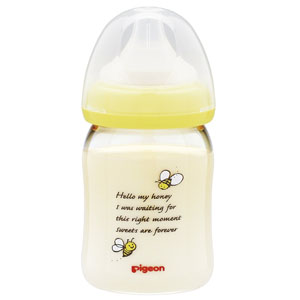 贝亲母乳宽口径奶瓶,160ml 超真实体验,超放心使用