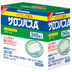 Salonpas 撒隆巴斯减轻酸痛与疼痛 关节炎关节痛颈肩背镇痛贴240枚