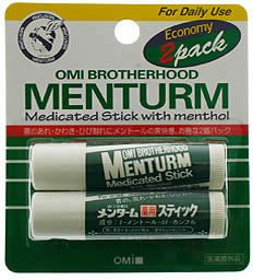 日本的美妆品牌 OMI 近江蔓莎天然植物润唇膏 5g*2支