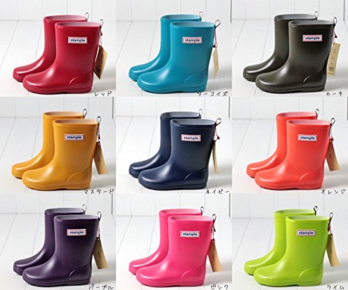  日本Stample親子必備色彩繽紛兒童雨鞋