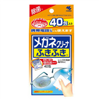 独立包装：小林制药眼镜清洁布 40包391日元（约23元）