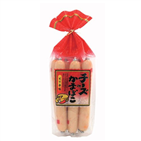 日本メイホク辣味切达芝士鳕鱼肉肠补钙奶酪鱼肠 272g 321日元（约19元）