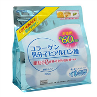 井藤汉方制药胶原蛋白低分子玻尿酸 60日量 300g特价8折优惠1673日元（8折约86元）